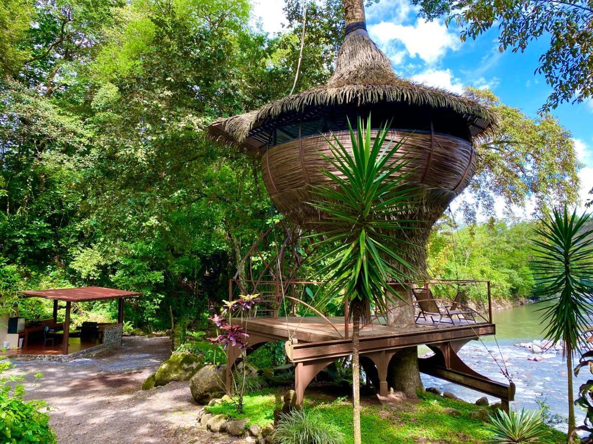 Cabanas Rio Encantado Alto Boquete Exteriör bild